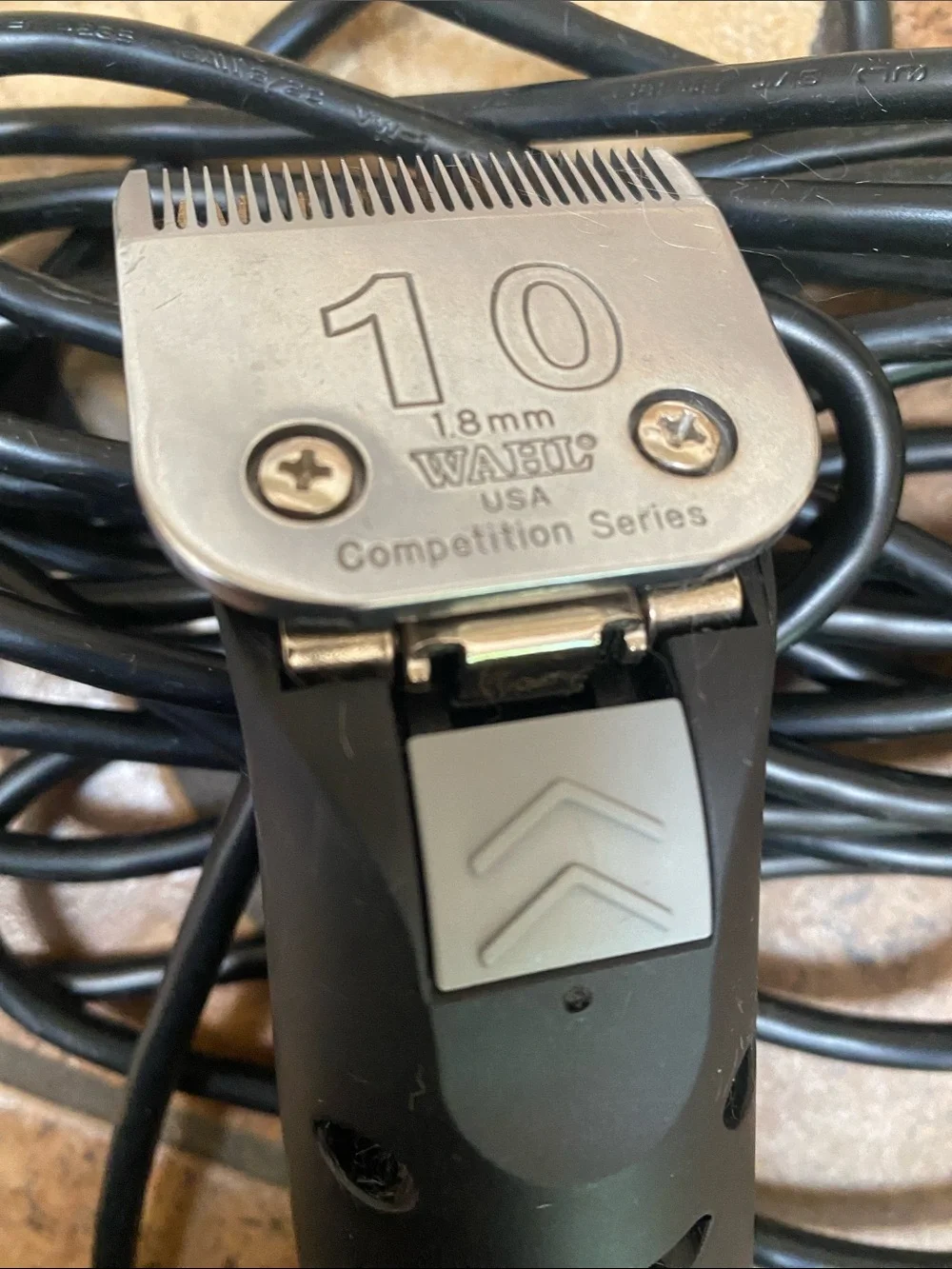 Wahl Black Corded Hair Clipper with Long Power Cord